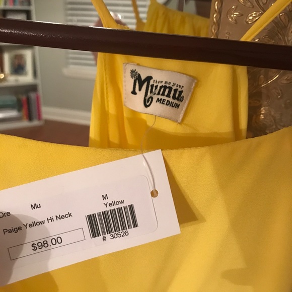 yellow summer sun dress - Picture 1 of 3